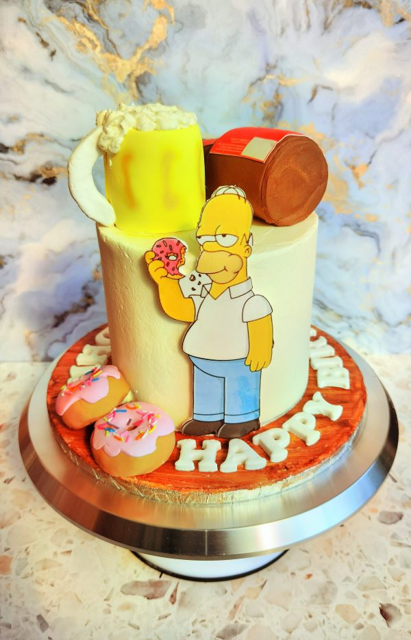 Simpsons Cake