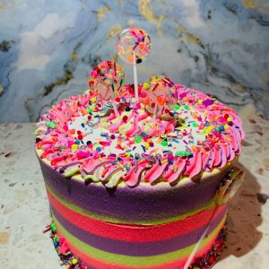 Neon cake