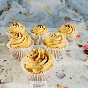 Vanilla chai spiced cupcakes